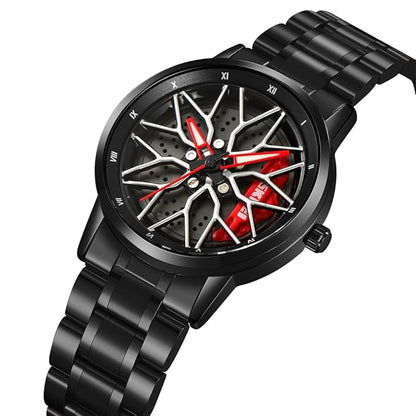 Luxury Skeleton Dial Analog Watch for Men with Premium Metal Strap and Stylish Designer Look