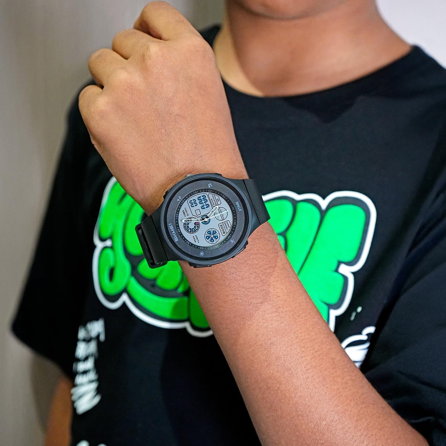 Smart Dual Display Sports Watch for kids