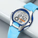 Digital Watch for Kids with Sky Blue Silicone Strap and Round Dial for Casual & Formal Wear