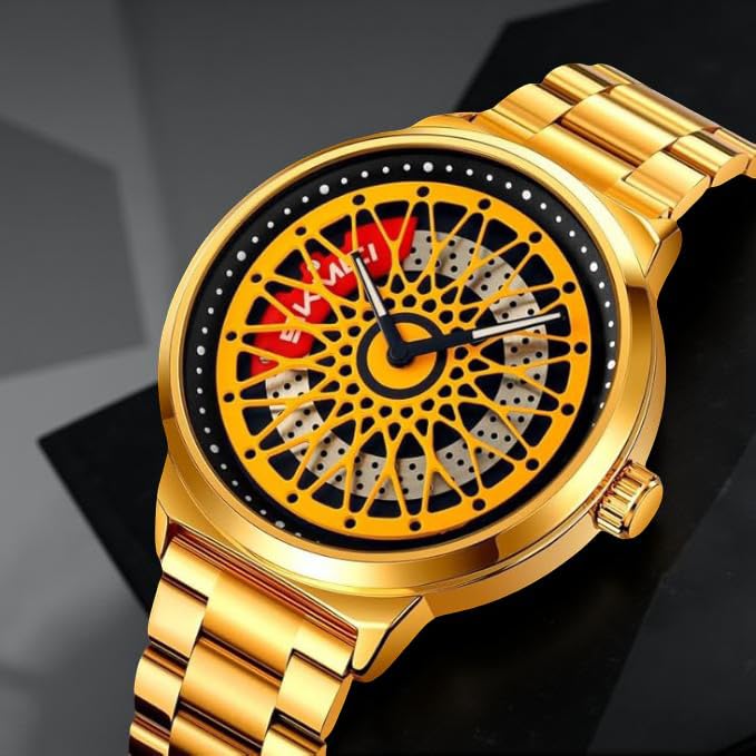 Premium Skeleton Dial Watch for Men – Stainless Steel Strap, Unique Designer Mechanical Style Wrist Watch