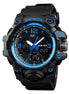 Analog-Digital Watch for Men with Black Polyurethane Strap and Round Dial for Casual & Formal Wear