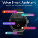 AMOLED Smart Watch for Men with Black Silicone Strap and Round Dial for Casual & Formal Wear