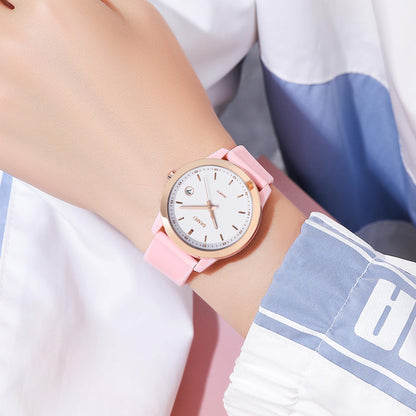 Elegant Analog Wrist Watch with Date Display for women