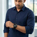 Analog-Digital Watch for Men with Black Polyurethane Strap and Round Dial for Casual & Formal Wear