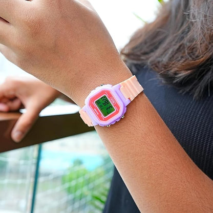 Classic Digital Watch for Men and Boys with Retro Style Display and Comfortable Strap
