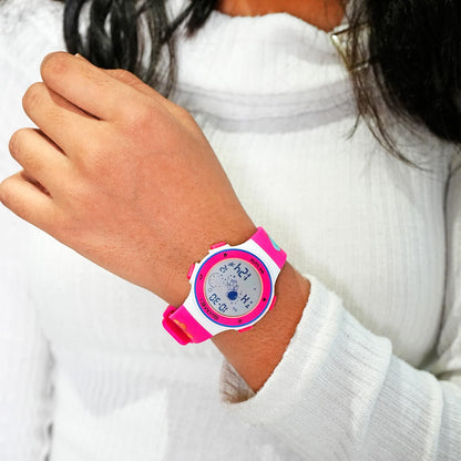 Kids Digital Watch with Cartoon Space Design and Soft Comfortable Strap for Daily Wear