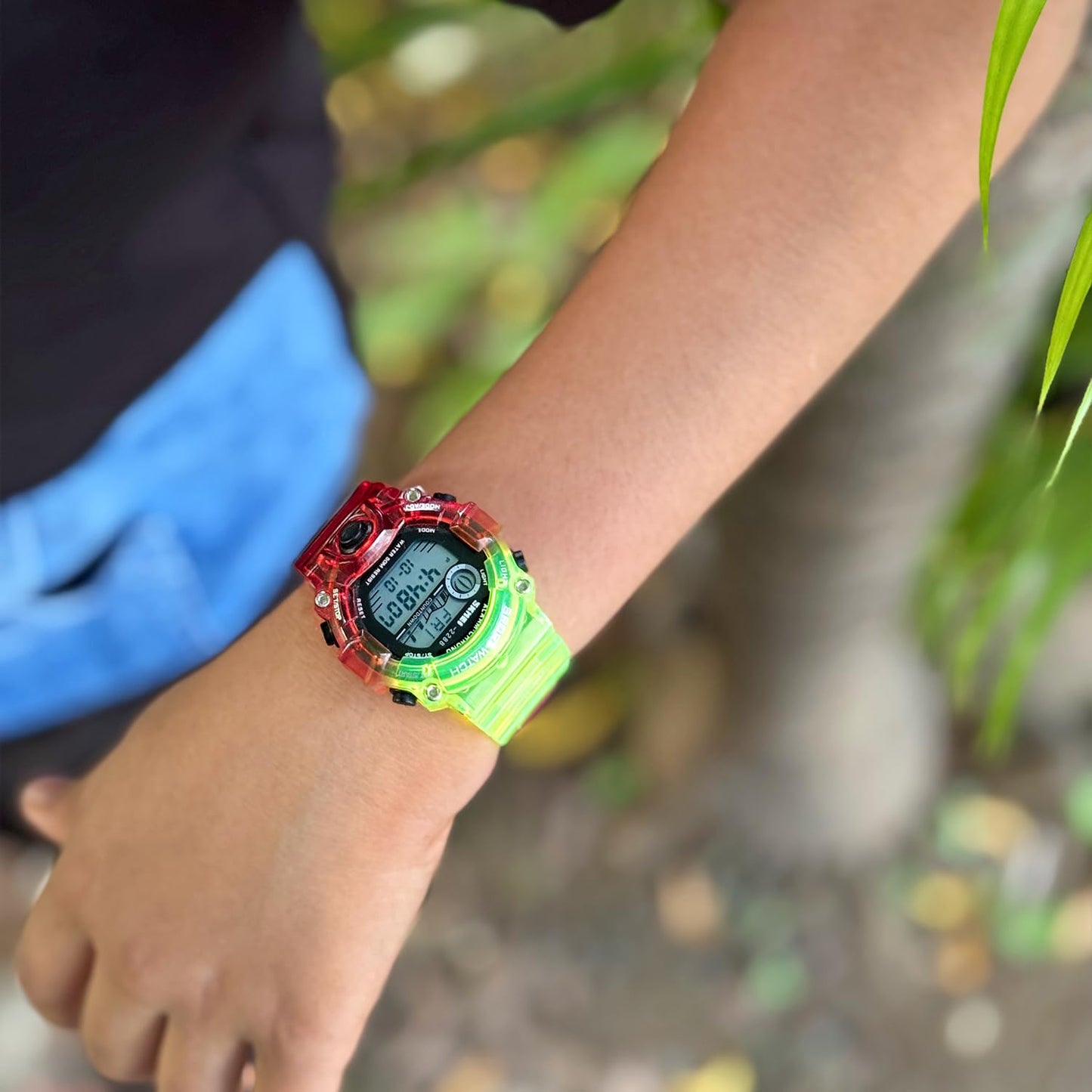 Digital Sports Watch with Rugged Design and Multi Function Display for kids