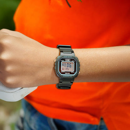 Classic Digital Watch for Men and Boys with Retro Style Display and Comfortable Strap