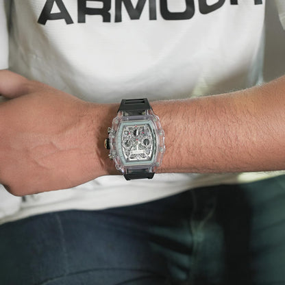 Luxury Skeleton Dial Wrist Watch for men