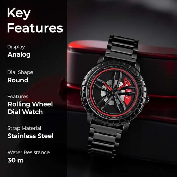 New Wheels Rolling Creative Fashion Che Youhui League Fans Butterfly Double Snap Gift Wristwatch