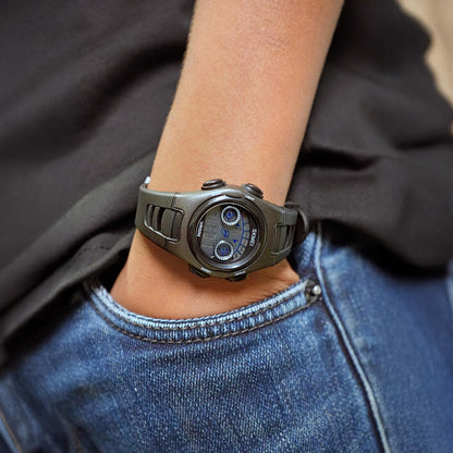 Digital Kids Watch LED Display, Round Dial, Waterproof Sports Watch with Alarm, Date & Comfortable Strap