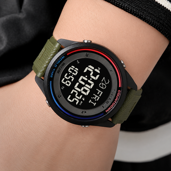 Wrist Watch for Men & Women with Classic Durable Strap and Round Dial for Casual & Formal Wear