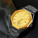 Analog Watch for Men with Black Stainless Steel Strap and Round Dial for Casual & Formal Wear