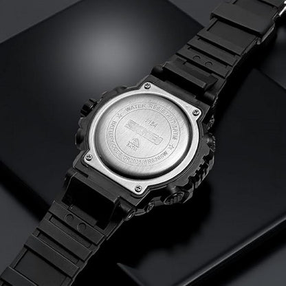 Rugged Analog-Digital Sports Watch with Multi-Function Display and Comfortable Strap For Men