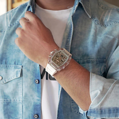 Luxury Skeleton Dial Wrist Watch for men