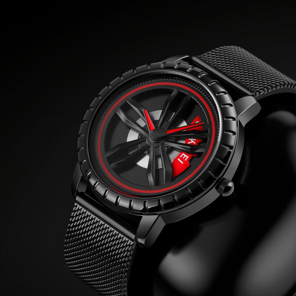 New Wheels Rolling Creative Fashion Che Youhui League Fans Butterfly Double Snap Gift Wristwatch