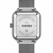 Automatic Watch for Men with Silver Stainless Steel Strap and Round Dial for Casual & Formal Wear
