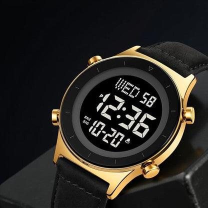 Rugged Digital Sports Watch for Men with Multi Function Display and Outdoor Style