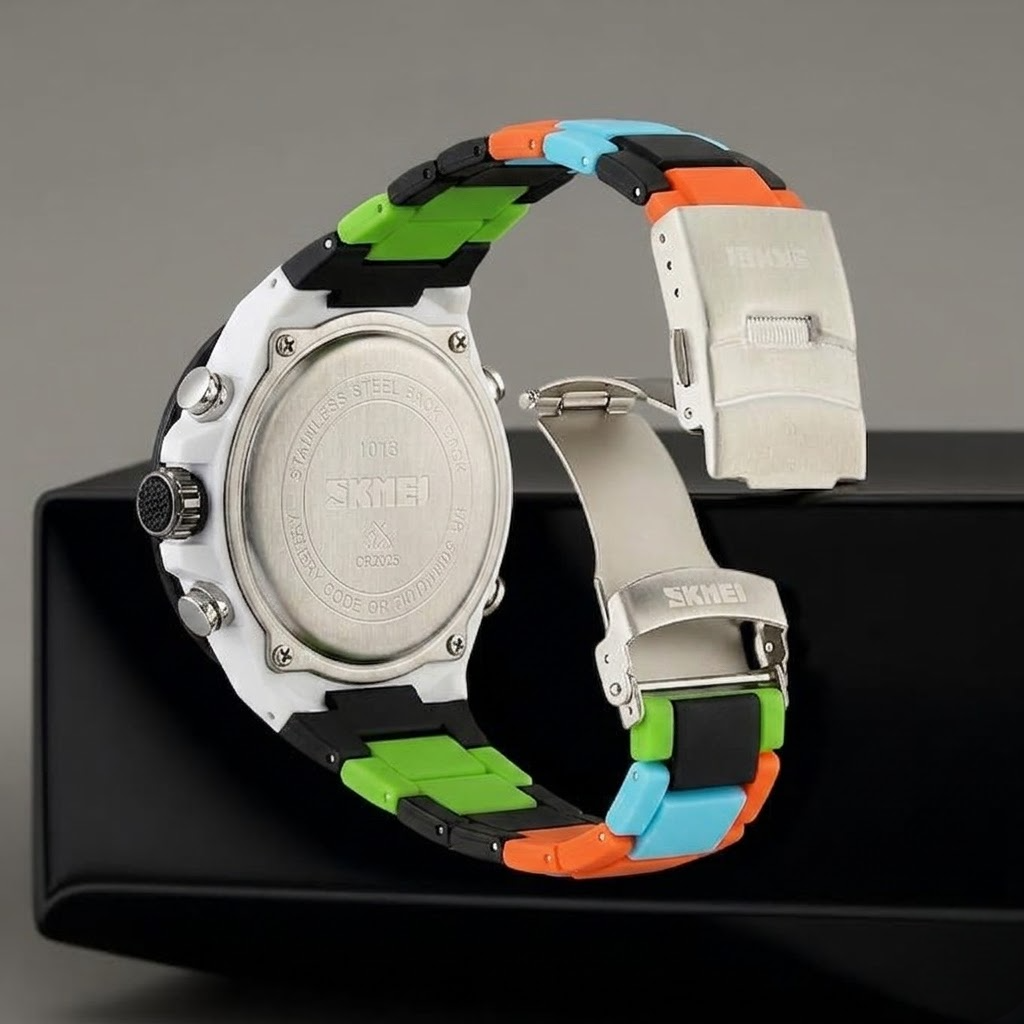 Premium Analog Digital Sports Watch for Men with Dual Display, Stylish Waterproof Wrist Watch for Casual Outdoor and Daily Wear