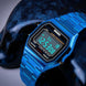 Digital Watch for Women with Blue Stainless Steel Strap and Round Dial for Casual & Formal Wear