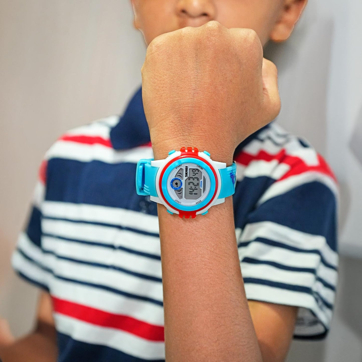 Cute Digital Watch for Kids with Colorful Design and Comfortable Everyday Strap
