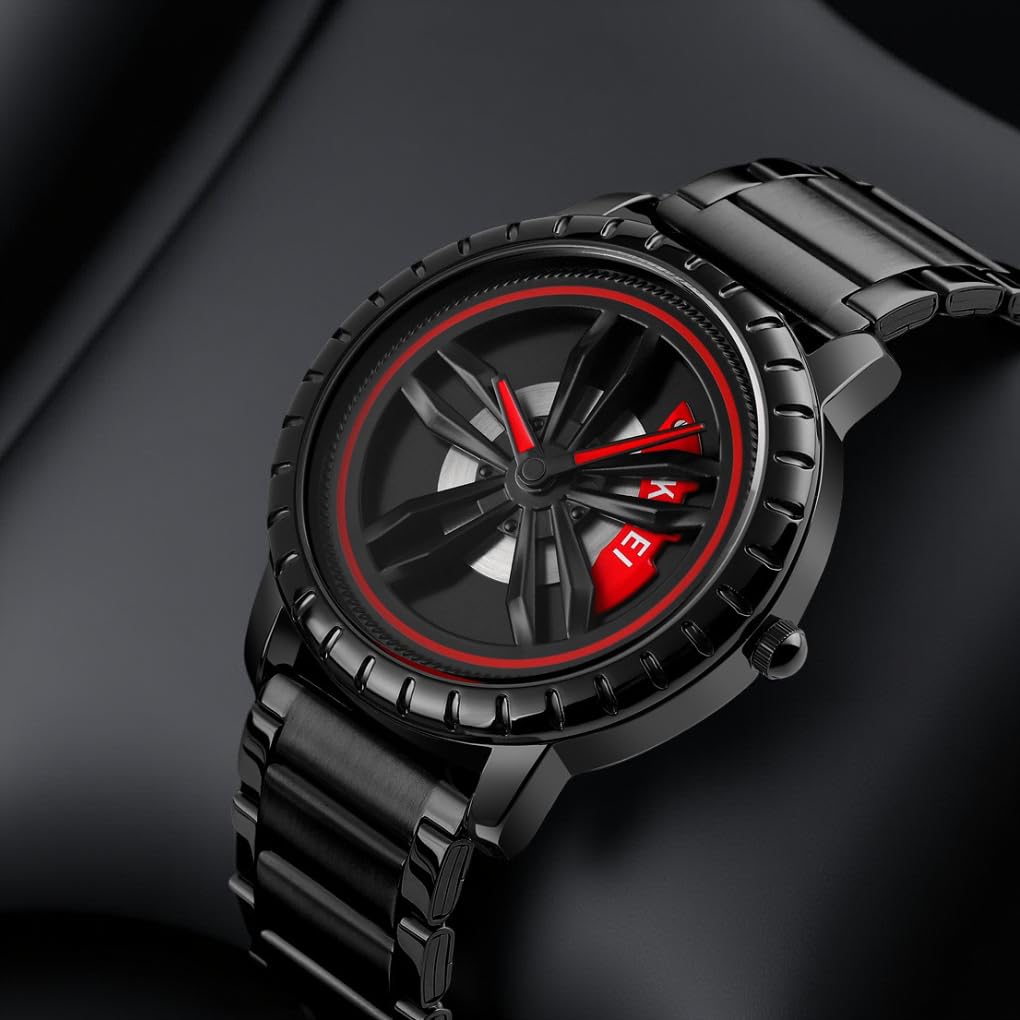 New Wheels Rolling Creative Fashion Che Youhui League Fans Butterfly Double Snap Gift Wristwatch