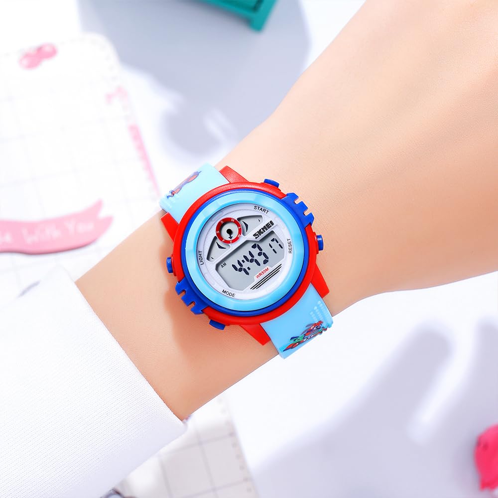Cute Digital Watch for Kids with Colorful Design and Comfortable Everyday Strap