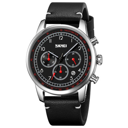Classic Analog Leather Strap Watch for men
