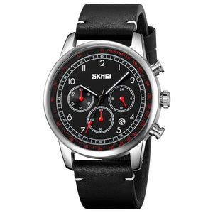 Classic Analog Leather Strap Watch for men