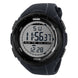 Digital Watch for Men with Gray Polyurethane Strap and Round Dial for Casual & Formal Wear