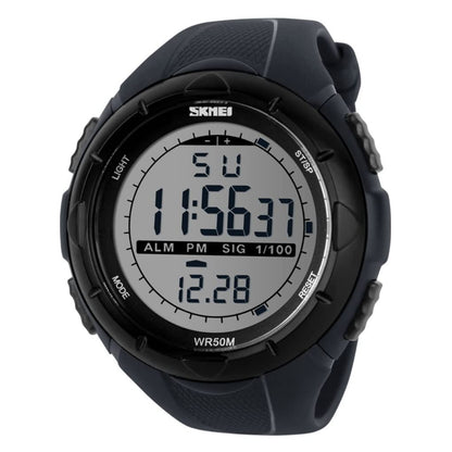 Digital Sports Wrist Watch with Flexible Strap For Men