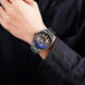 Automatic Watch for Men with Black Stainless Steel Strap and Round Dial for Casual & Formal Wear