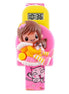 Digital Watch for Kids with Light Pink Polyurethane Strap and Round Dial for Casual & Formal Wear