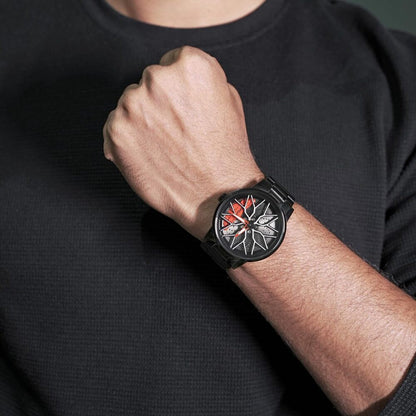 Premium Motorsport Rim Inspired Wristwatch