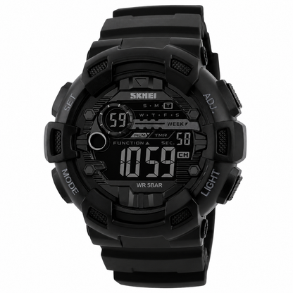 Digital Sports Watch for Men with Alarm Week Display LED Light and Durable Strap