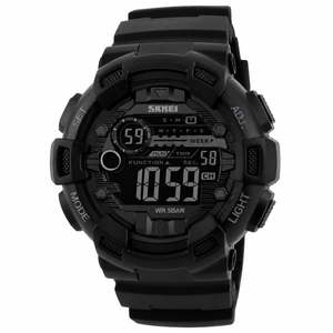 Digital Sports Watch for Men with Alarm Week Display LED Light and Durable Strap