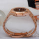 Analog-Digital Watch for Men with Rose Gold Metal Strap and Round Dial for Casual & Formal Wear