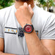 Rolling Watch for Men with Black Leather Strap and Round Dial for Casual & Formal Wear