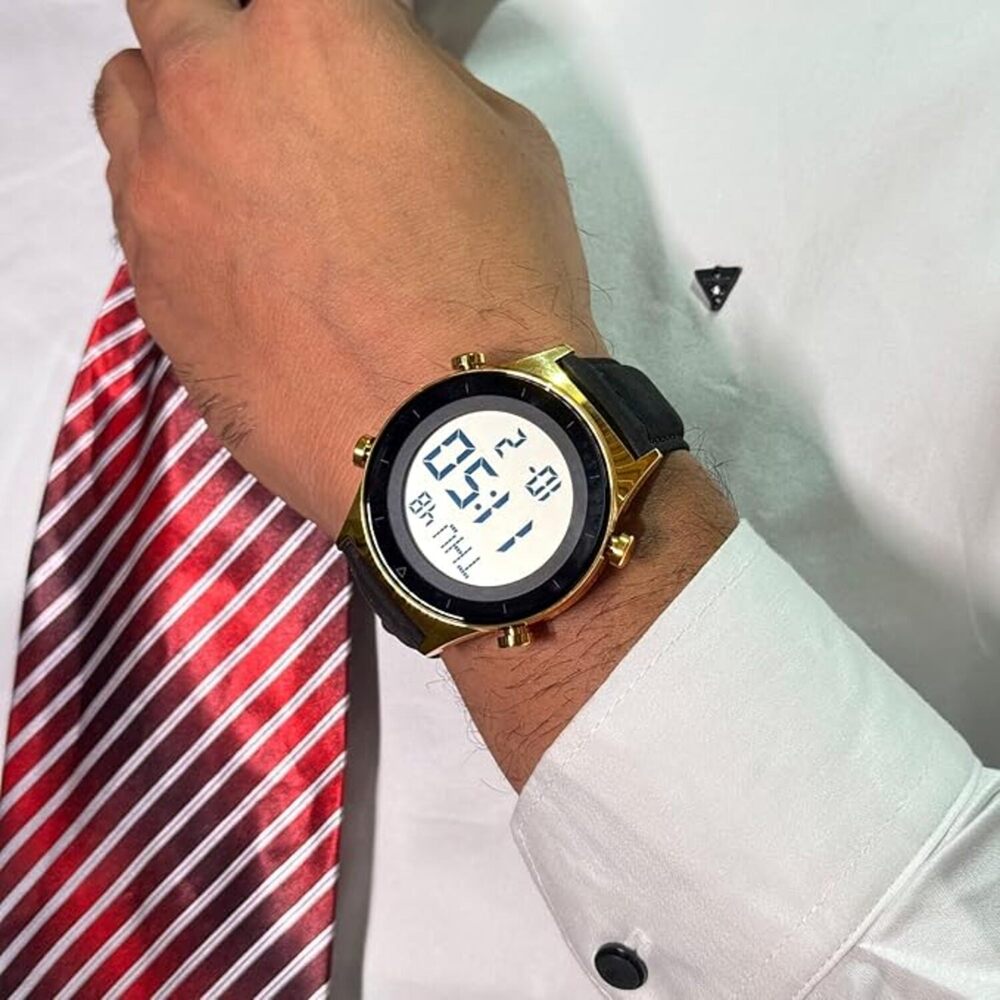 Rugged Digital Sports Watch for Men with Multi Function Display and Outdoor Style