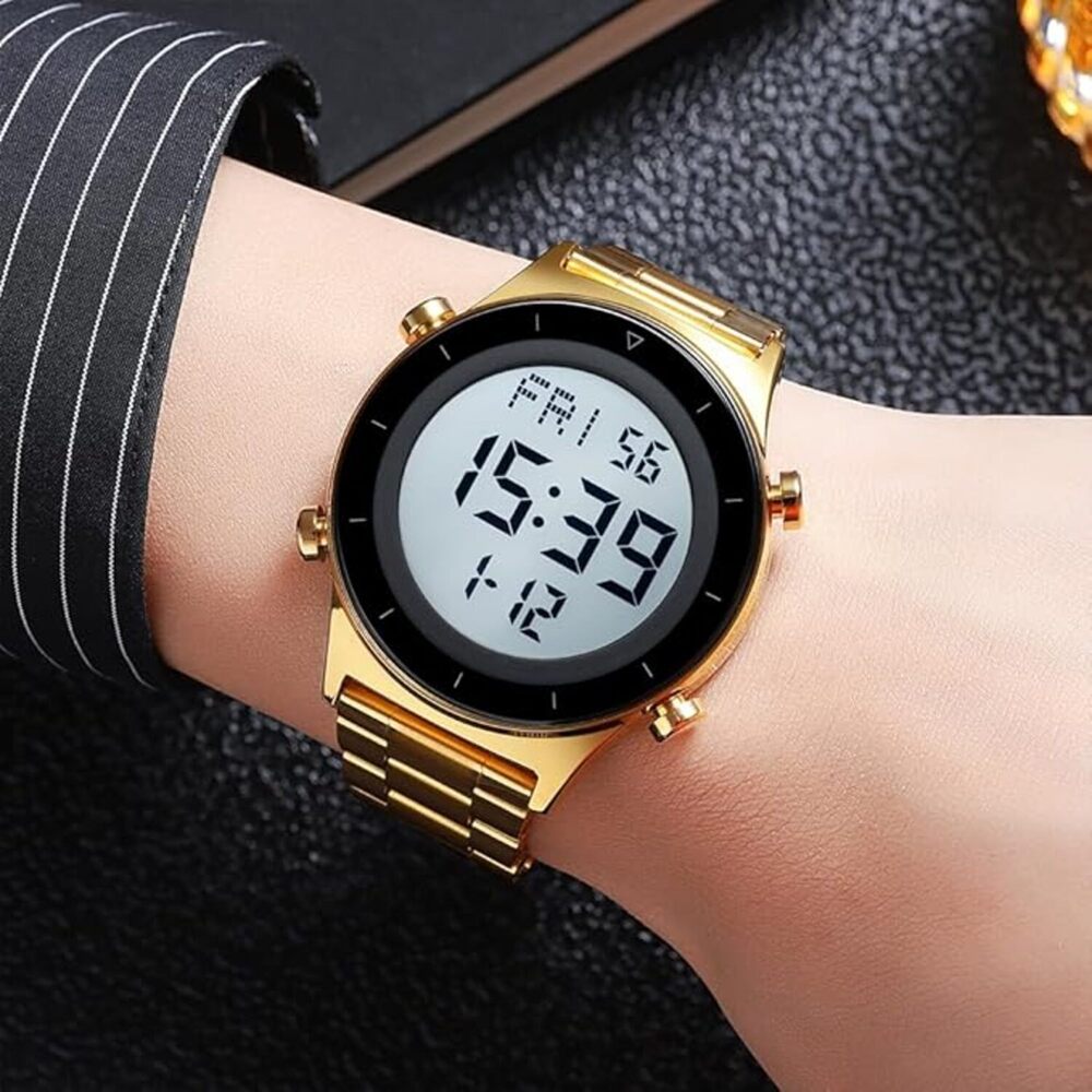 Rugged Digital Sports Watch for Men with Multi Function Display and Outdoor Style