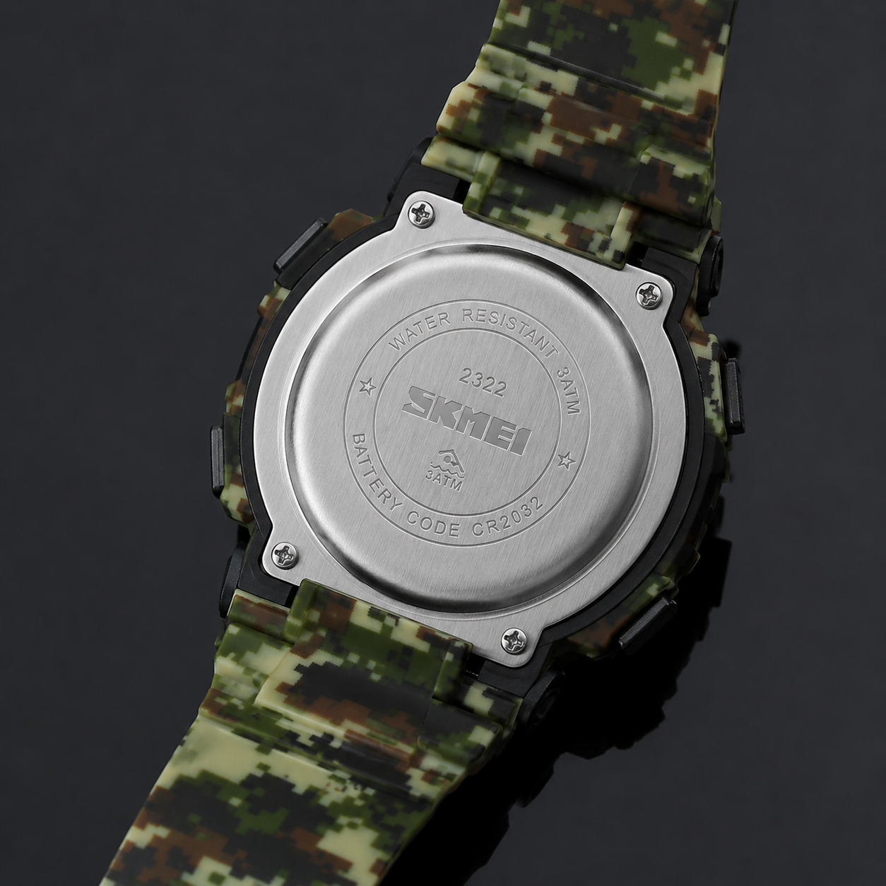 Outdoor Digital Sports Watch with Alarm Function for men