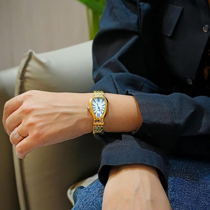Elegant Teardrop Analog Bracelet Watch for Women