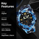 Wrist Watch for Men & Women with Classic Durable Strap and Round Dial for Casual & Formal Wear