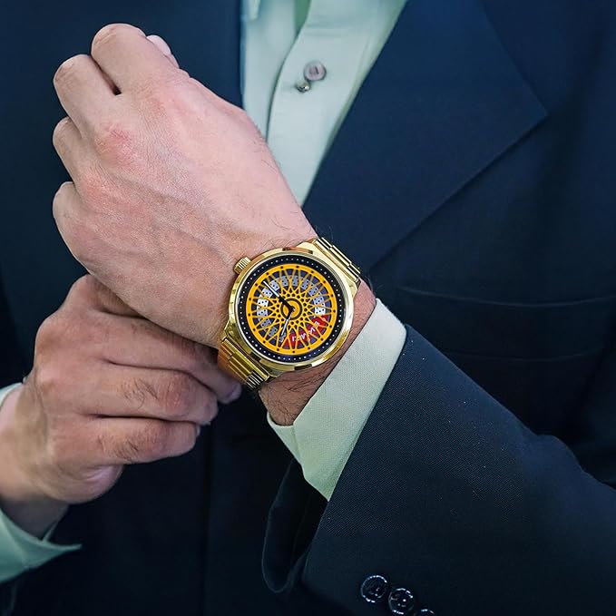Premium Skeleton Dial Watch for Men – Stainless Steel Strap, Unique Designer Mechanical Style Wrist Watch