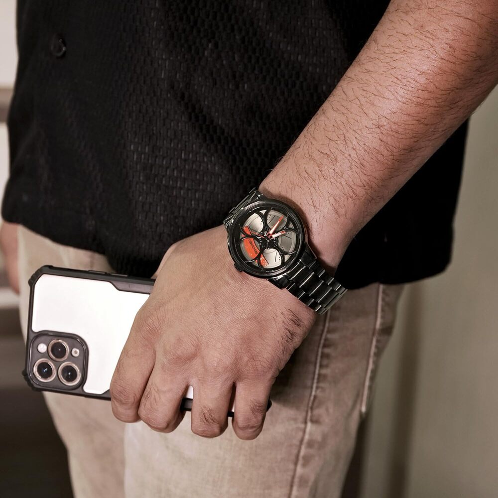 Premium Motorsport Rim Inspired Wristwatch