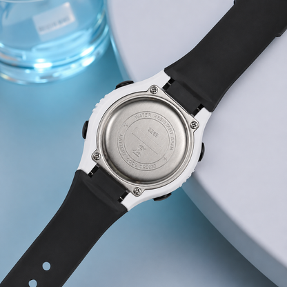 Digital Sports Wrist Watch with Alarm and Chronograph for kids