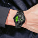 Rolling Watch for Men with Black Metal Strap and Round Dial for Casual & Formal Wear