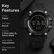 Digital Watch for Kids with Black Polyurethane Strap and Round Dial for Casual & Formal Wear