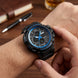 Analog-Digital Watch for Men with Black Polyurethane Strap and Round Dial for Casual & Formal Wear