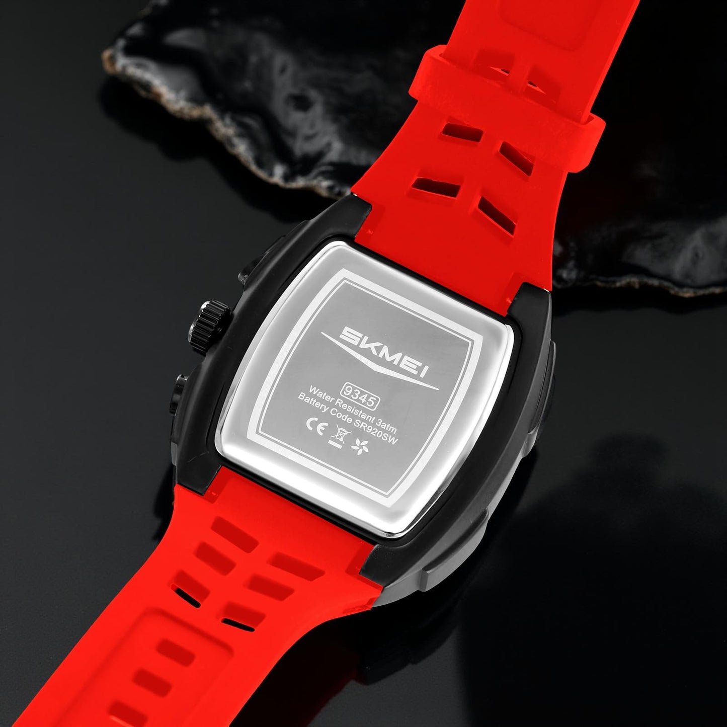 Square Dial Analog Wrist Watch for men
